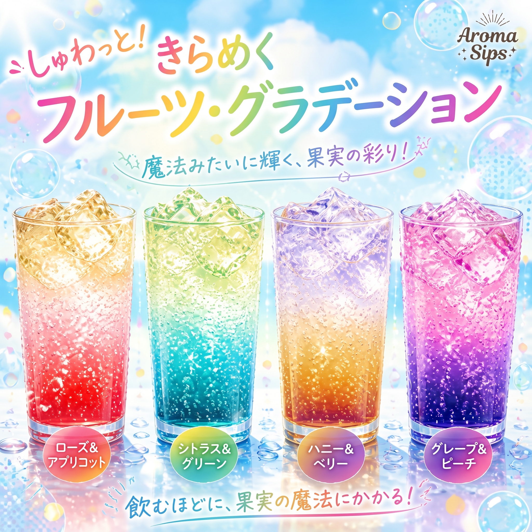 ドリンクバーです。